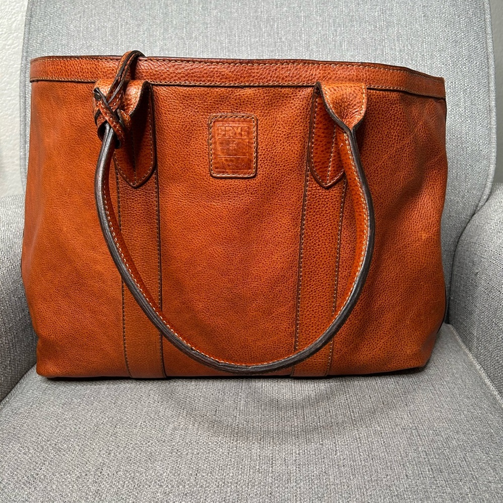 Frye Leather Tote Bag